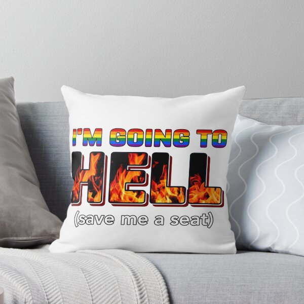 Item preview, Going to Hell (save me a seat) designed and sold by cu-b3.