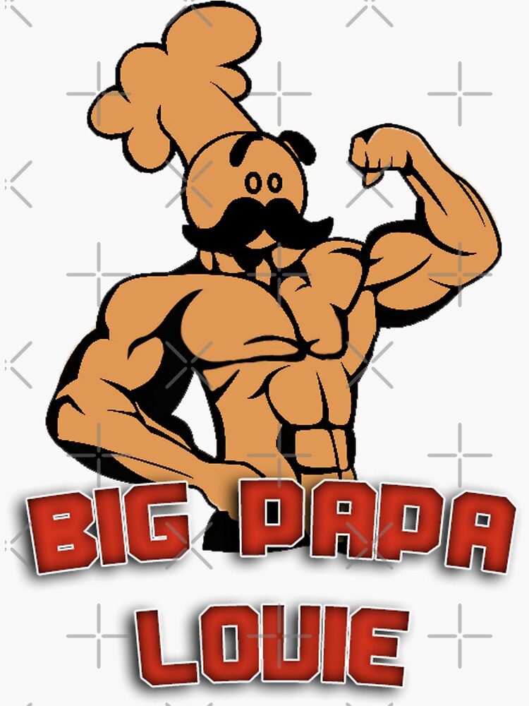 Papa Louie Magnet for Sale by Bobflob1234