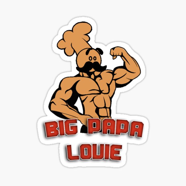 Papa Louie sticker Pin for Sale by Sladwenthorse