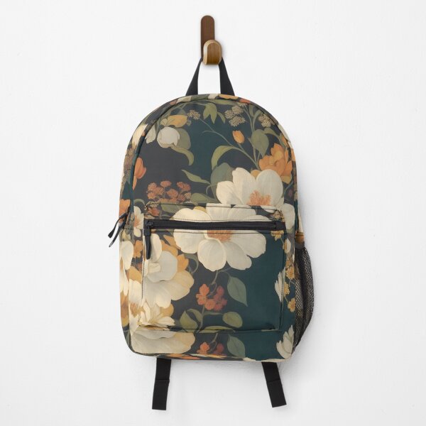 Item preview, AI Generated 70s Watercolor Tropical Flower and Leaf pattern  designed and sold by AiArtMerch.