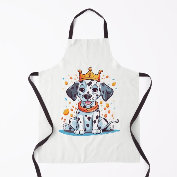 Item preview, King of the house - Queen of the house - Dalmatian puppy designed and sold by brindled.