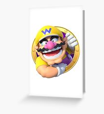 Wario Greeting Card
