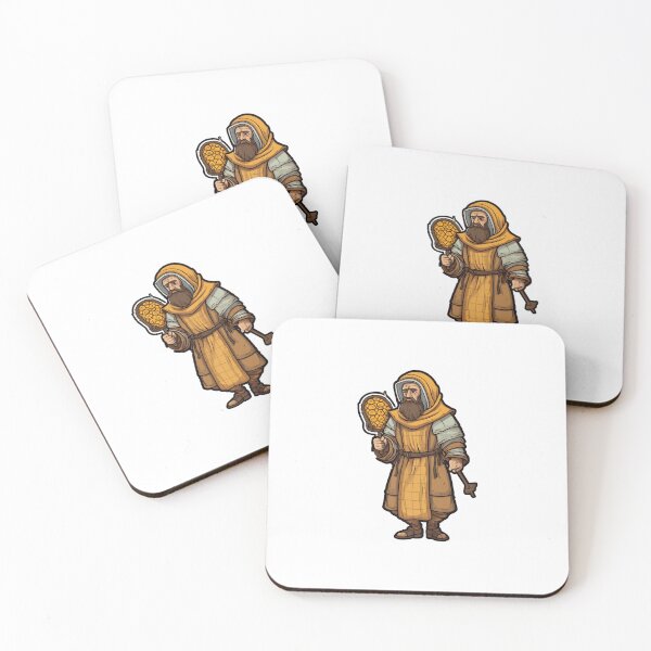 Item preview, medieval beekeeper designed and sold by printiesart.