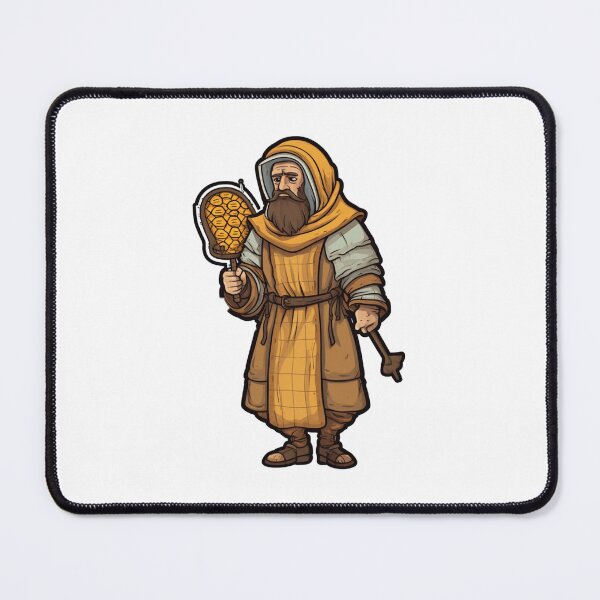 Item preview, medieval beekeeper designed and sold by printiesart.