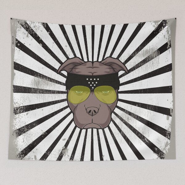 Item preview, Dog with aviator sunglasses  designed and sold by Donutlovers.