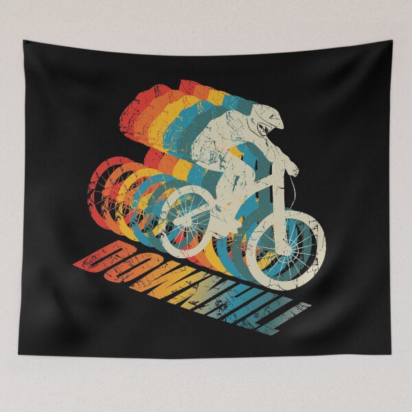 Item preview, Mountain Bike MTB Downhill Vintage Biking Cycling Biker designed and sold by PolyPixel.