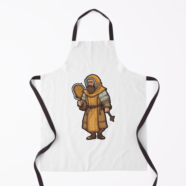 Item preview, medieval beekeeper designed and sold by printiesart.