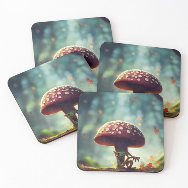 Item preview, Enchanting Mushroom World: Mysterious Nature's Charm designed and sold by Piotrek0001.
