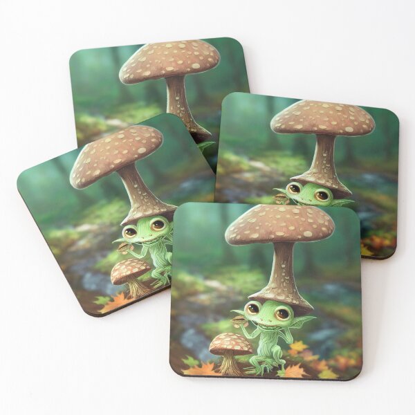 Item preview, Enchanting Mushroom World: Mysterious Nature's Charm designed and sold by Piotrek0001.