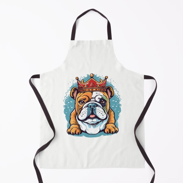 Item preview, King of the house - Queen of the house - English Bulldog designed and sold by brindled.
