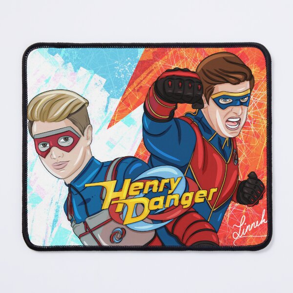 Item preview, Captain Man and Kid Danger- Powerful Duo designed and sold by Linneke.
