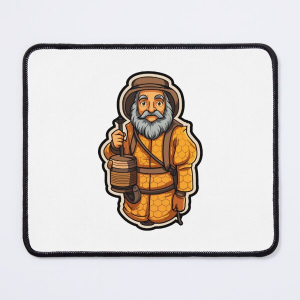 Item preview, medieval beekeeper designed and sold by printiesart.