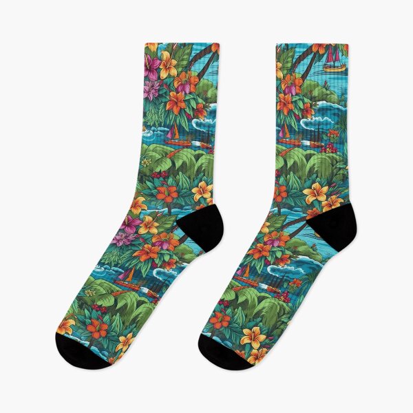 Item preview, Vibrant Tropical Print: Exquisite Patterns & Lively Colors designed and sold by GiveMeMood.