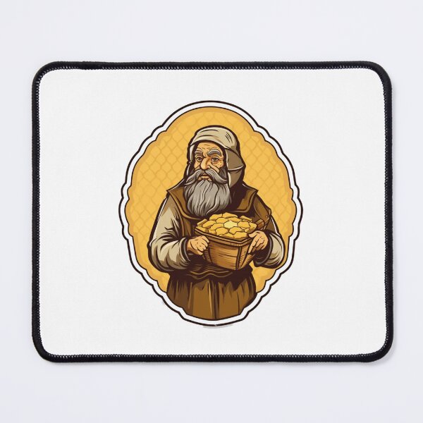 Item preview, medieval beekeeper designed and sold by printiesart.