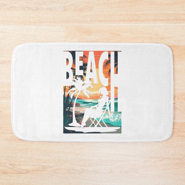 Item preview, colorful Beach holiday lillustration 1 - Different logo size, position? Email me -  designed and sold by Picture-Art.