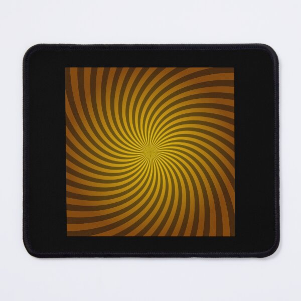 Artikelvorschau, Hypnotic Spiral "Discordia" - Orange, Square, Clockwise entworfen und verkauft von Ella Jameson.