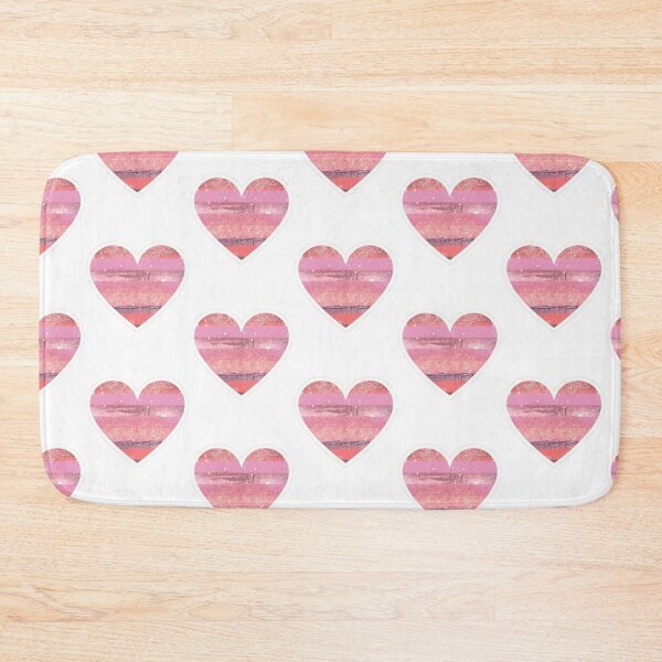 Item preview, Glitter Heart in Pink - Sparkling Pastel Design designed and sold by GemBob Creations.