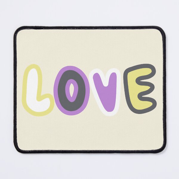 Item preview, non-binary love designed and sold by gray-cat.