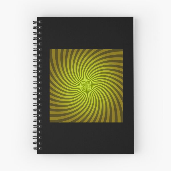 Item preview, Hypnotic Spiral "Discordia" - Yellow, Square, Clockwise designed and sold by Ella Jameson.