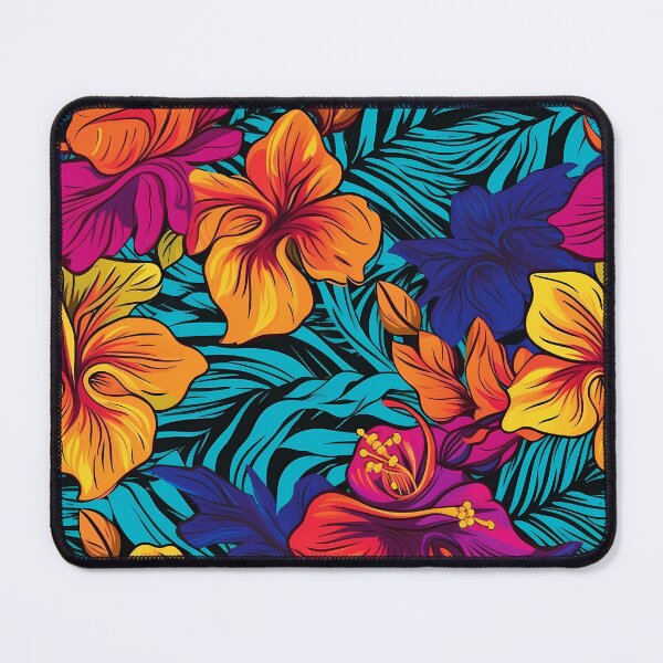 Item preview, Vibrant Tropical Floral Pattern: Colorful, Bold, and Chicano-Inspired designed and sold by GiveMeMood.