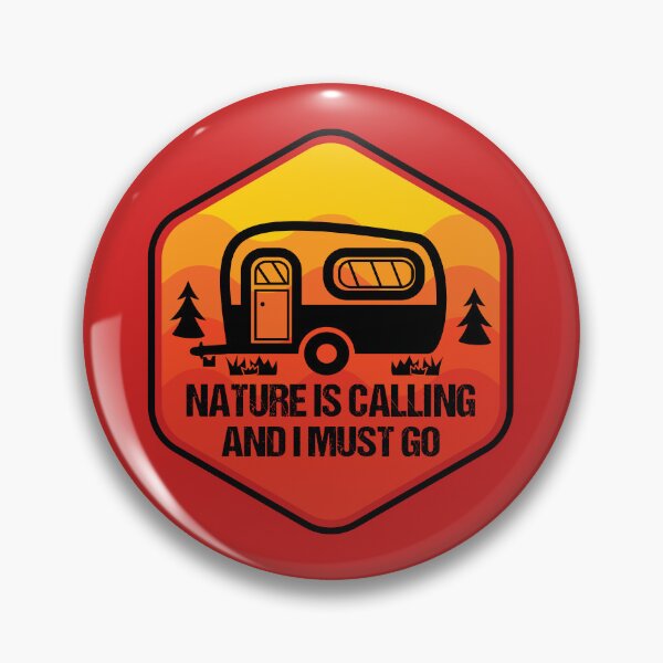 Item preview, Nature Is Calling I Must go designed and sold by Spreading Smile.