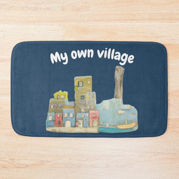 Item preview, Wooden village designed and sold by Ball-and-Match.