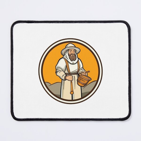 Item preview, medieval beekeeper designed and sold by printiesart.