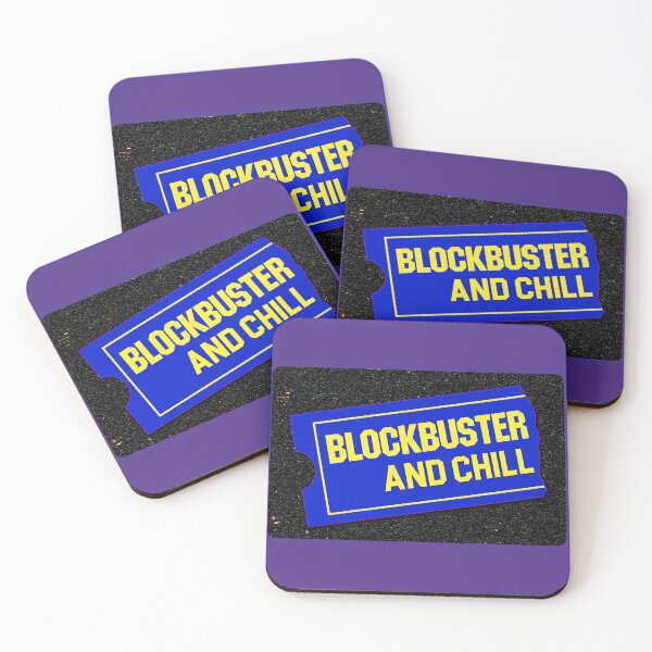 Artikelvorschau, BLOCKBUSTER und CHILL - Movie Store VHS - Be kind REWIND - Throwback-DVD-Verleih - Retro-Videorekorder - TV-Rauschen entworfen und verkauft von originalsusie.
