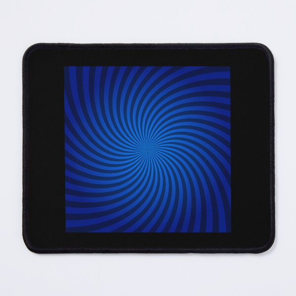 Item preview, Hypnotic Spiral "Discordia" - Blue, Square, Clockwise designed and sold by Ella Jameson.