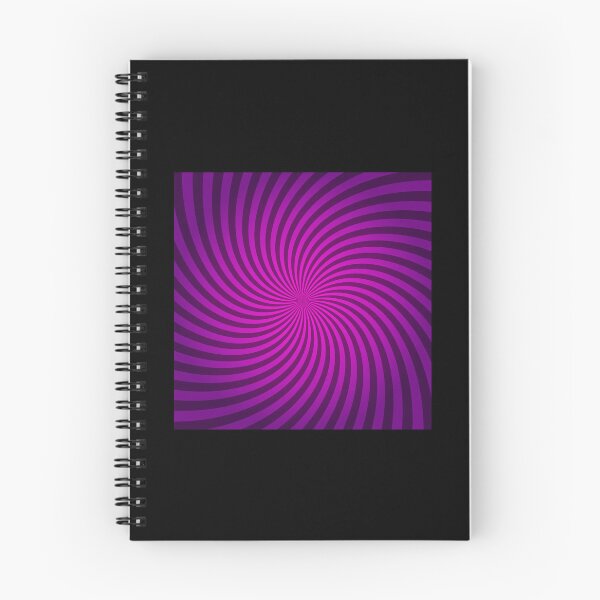 Item preview, Hypnotic Spiral "Discordia" - Magenta, Square, Clockwise designed and sold by Ella Jameson.