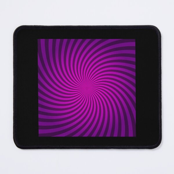 Item preview, Hypnotic Spiral "Discordia" - Magenta, Square, Clockwise designed and sold by Ella Jameson.