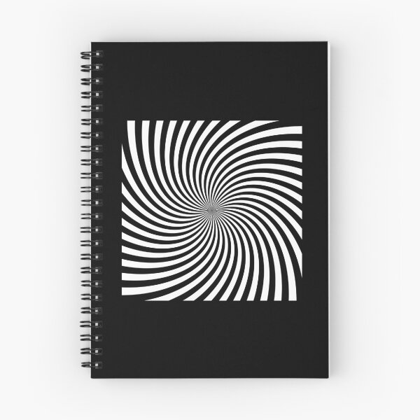 Item preview, Hypnotic Spiral "Discordia" - Black/White, Square, Clockwise designed and sold by Ella Jameson.