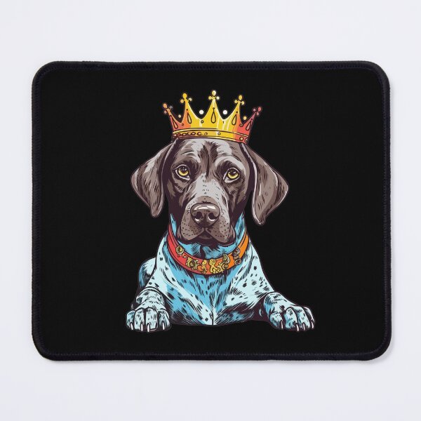 Item preview, King of the house - Queen of the house - German Shorthaired Pointer designed and sold by brindled.