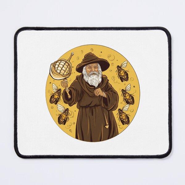 Item preview, medieval beekeeper designed and sold by printiesart.