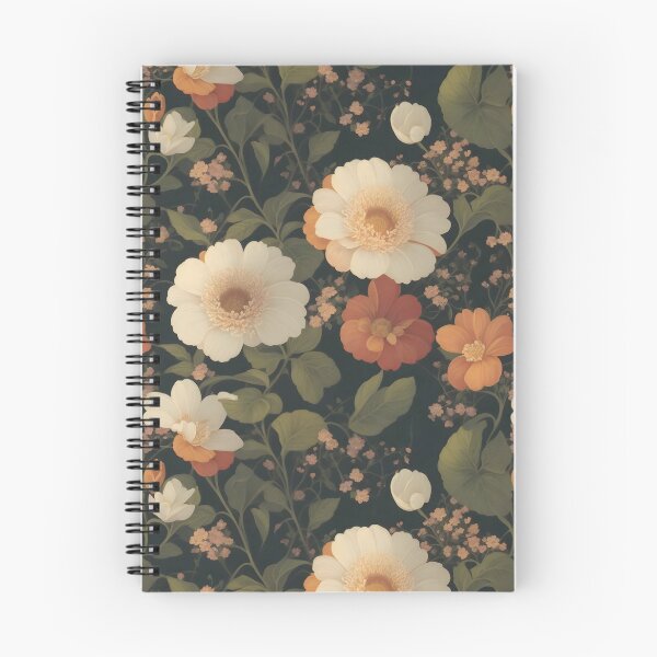 Item preview, AI Generated 70s Watercolor Tropical Flower and Leaf pattern  designed and sold by AiArtMerch.