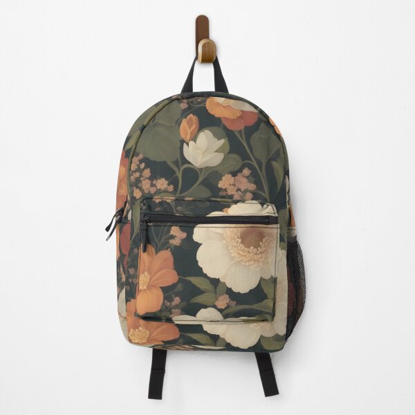 Item preview, AI Generated 70s Watercolor Tropical Flower and Leaf pattern  designed and sold by AiArtMerch.