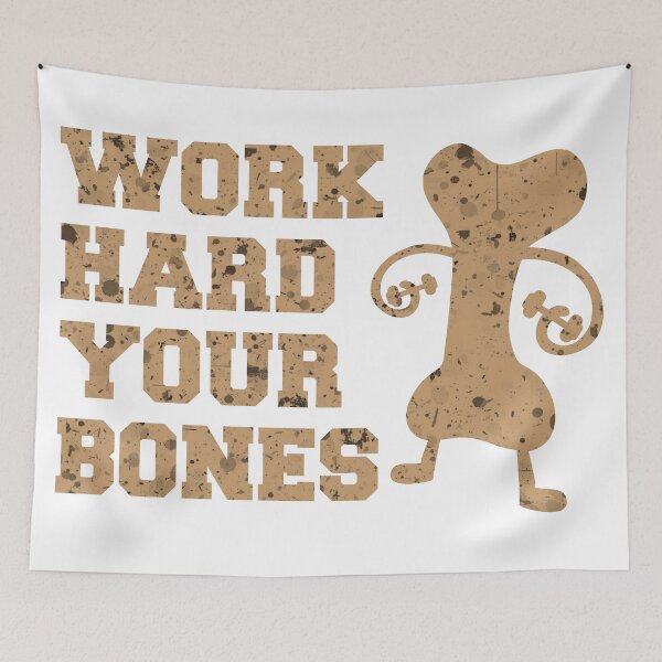 Item preview, Work hard your bones designed and sold by Melcu.