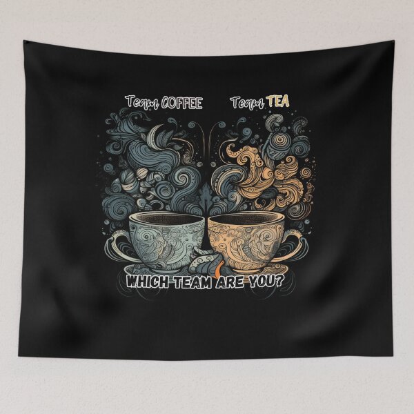 Item preview, Team Tea vs. Team Coffee Design designed and sold by Adam Arts.