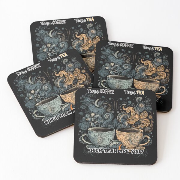 Item preview, Team Tea vs. Team Coffee Design designed and sold by Adam Arts.