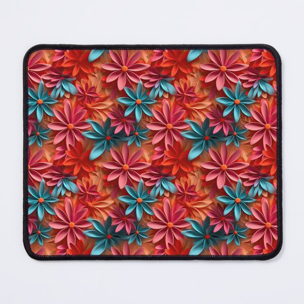 Item preview, 3D Papercut Flowers pattern designed and sold by CreaturesLikeUs.