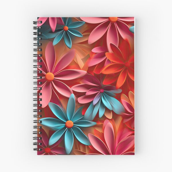 Item preview, 3D Papercut Flowers pattern designed and sold by CreaturesLikeUs.