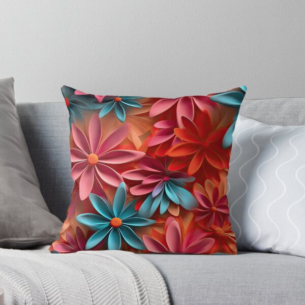 Item preview, 3D Papercut Flowers pattern designed and sold by CreaturesLikeUs.