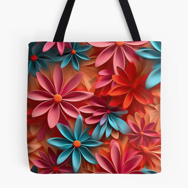 Item preview, 3D Papercut Flowers pattern designed and sold by CreaturesLikeUs.