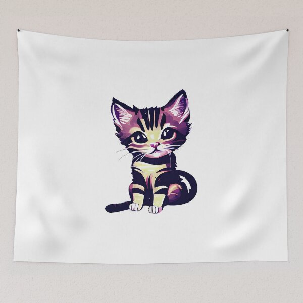 Item preview, cute Little kitten cat artwork designed and sold by TheSaif.