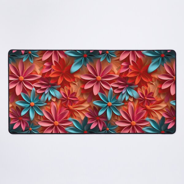 Item preview, 3D Papercut Flowers pattern designed and sold by CreaturesLikeUs.