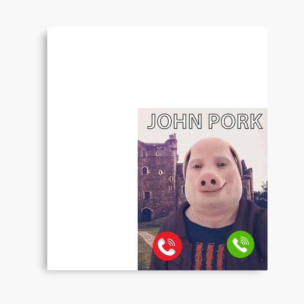 John Pork Is Calling Meme | Art Board Print