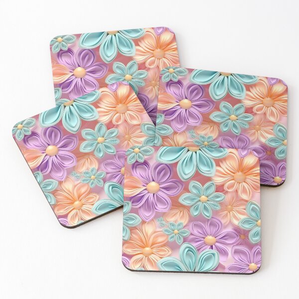 Item preview, 3D Papercut Flowers pattern designed and sold by CreaturesLikeUs.