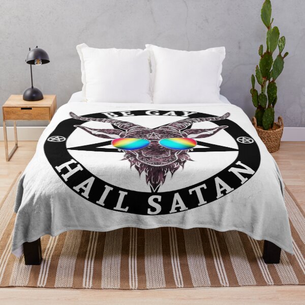 Item preview, Be Gay - Hail Satan designed and sold by lazarusheart.