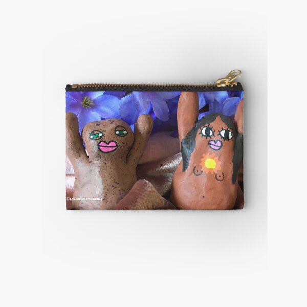 Aperçu de l'œuvre Mr. Blob and Sun Goddess, Rose Gold Pink, Floral Photographic Art, v2 | @lilsboobthangs créée et vendue par lilsboobthangs.