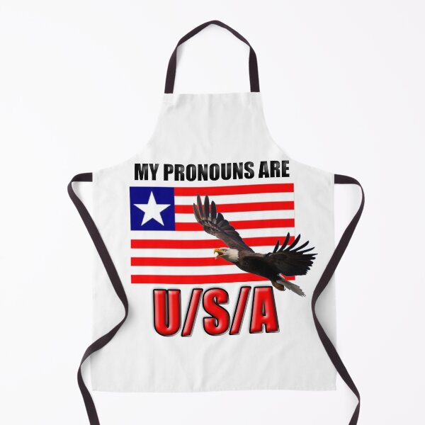 Item preview, Proud USA pronouns are u/s/a designed and sold by tee hee tees.